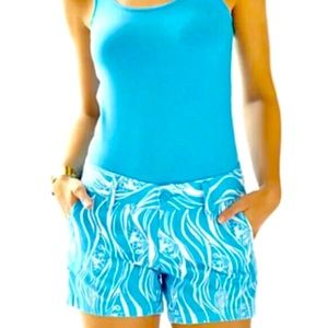 NWT LILLY PULITZER SHORTS CALLAHAN JOE FISH BRAND NEW WITH TAGS